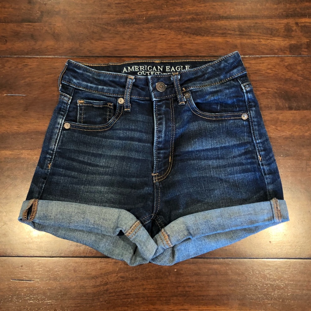 American Eagle Super High Rise Shorts